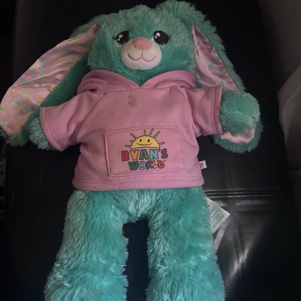 Rare Build A Bear B.A.B. BEACH BUNNY Summer Ocean Vibes Plush Bunny